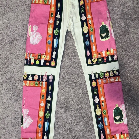Authentic Casablanca Colorful Graphic Print Pants - Picture 2 of 5